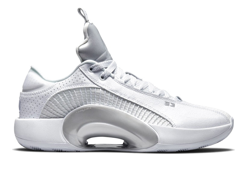 Jordan XXXV Low Metallic Silver