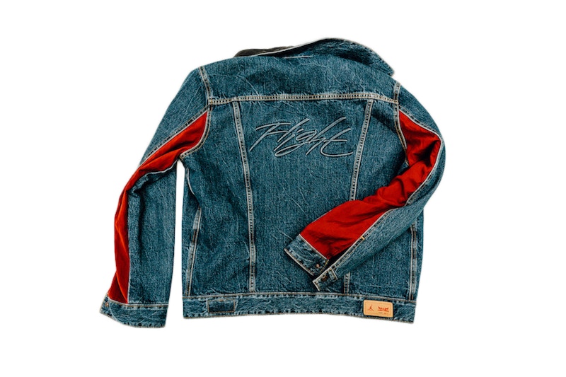 Jordan x Levi's Reversible Trucker Jacket Indigo