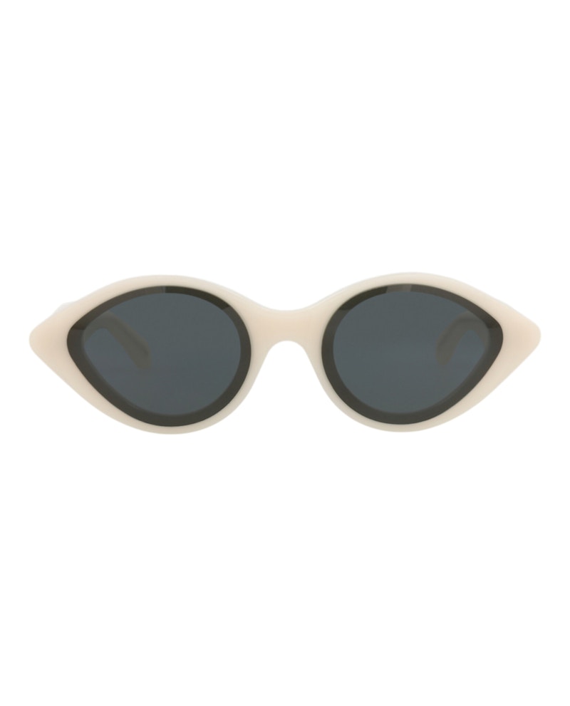 Alaia Cat Eye-Frame Recycled Acetate Sunglasses White White Grey (AA0069S-30014222-002)