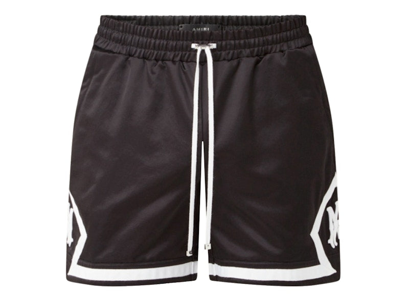 AMIRI Loose Fit Boxing Shorts Black/White
