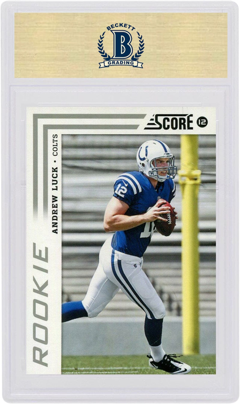 Andrew Luck 2012 Panini Score Rookie Scrambling #304 (PSA or BGS Graded)
