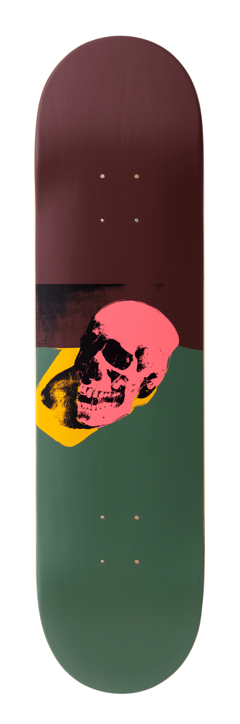 Andy Warhol The Skate Room Collectible Skate Deck Pink