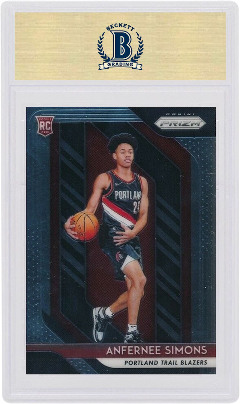 Anfernee Simons 2018 Panini Prizm Rookie #61 (PSA or BGS Graded)