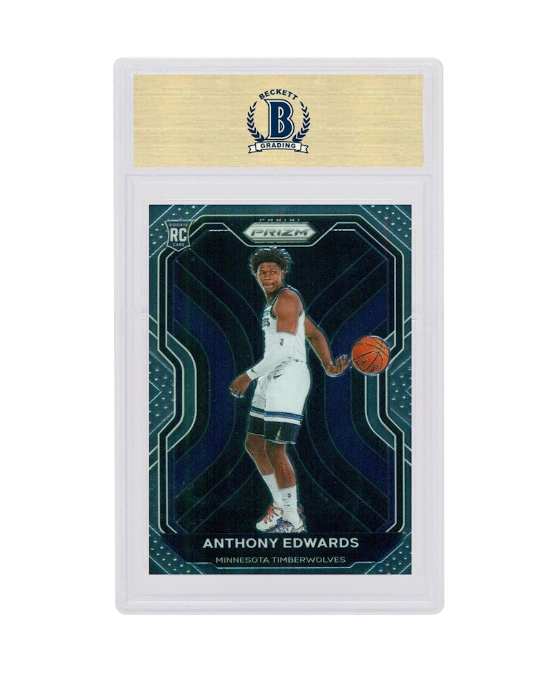 Anthony Edwards 2020 Panini Prizm Rookie #258 (PSA or BGS Graded)
