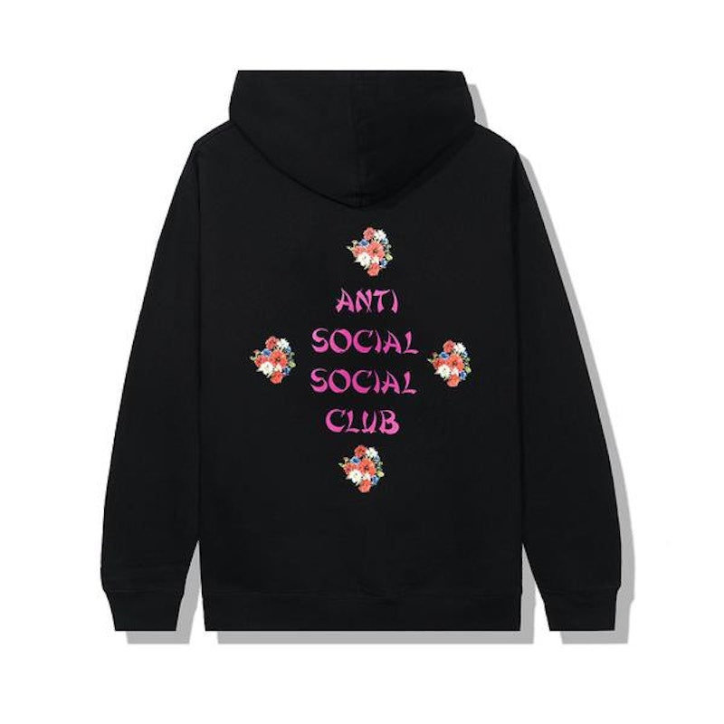 Anti Social Social Club 2 Much of Heaven Hoodie Black