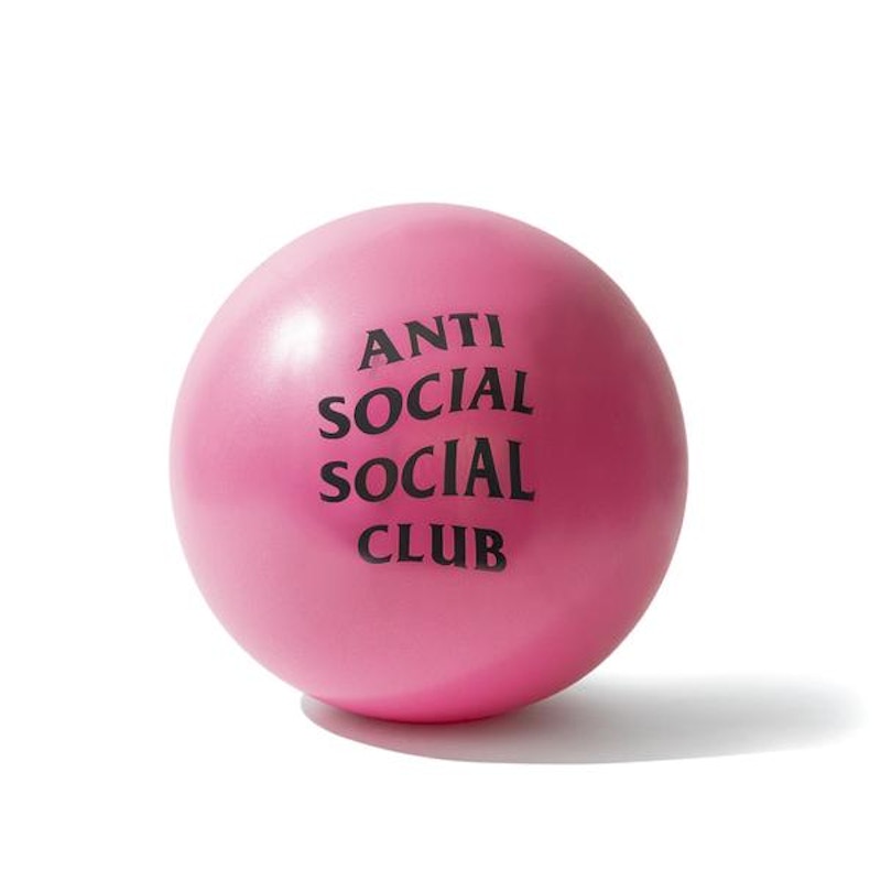 Anti Social Social Club 3rd St Yoga Ball Pink