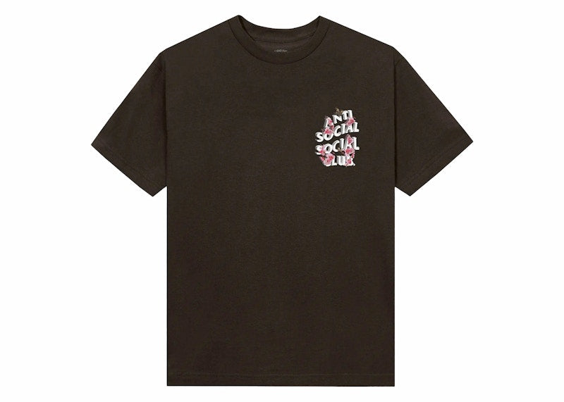 Anti Social Social Club 4K Kkoch Tee Brown