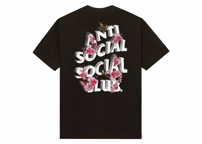 Anti Social Social Club 4K Kkoch Tee Brown