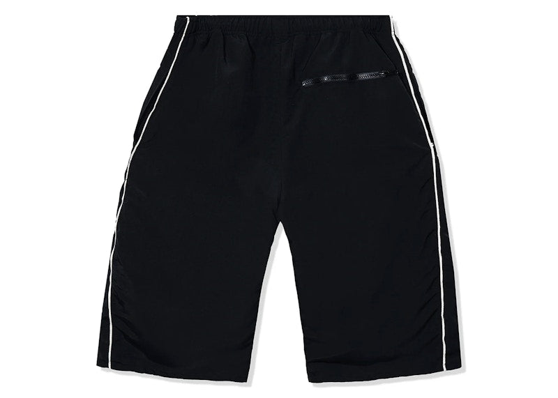 Anti Social Social Club ASSC Baggy Track Shorts Black