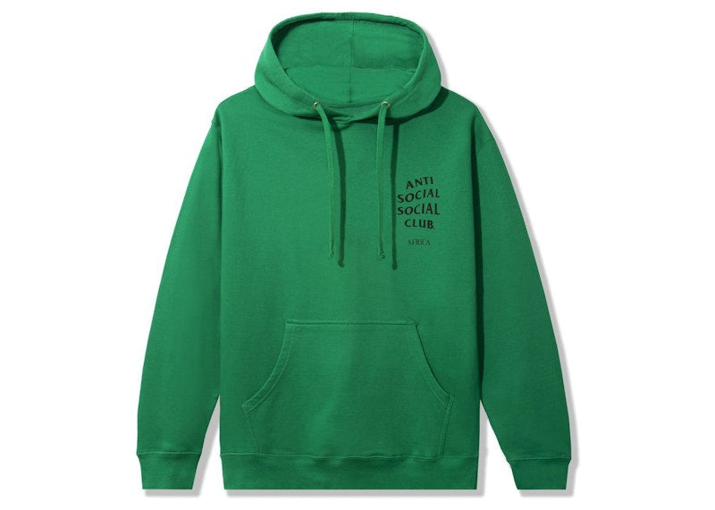 Anti Social Social Club Africa Hoodie Green