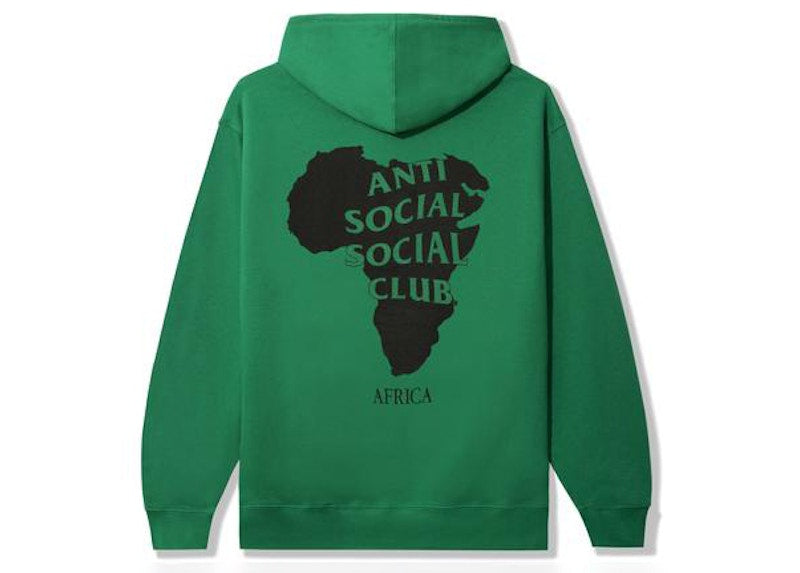Anti Social Social Club Africa Hoodie Green