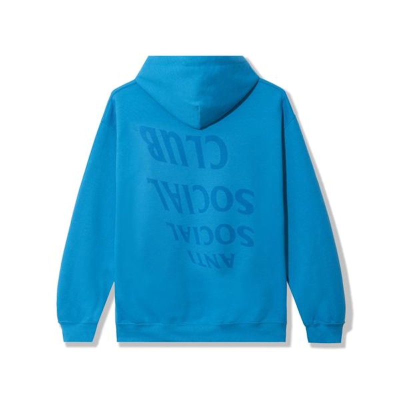 Anti Social Social Club After I Met You Hoodie Blue