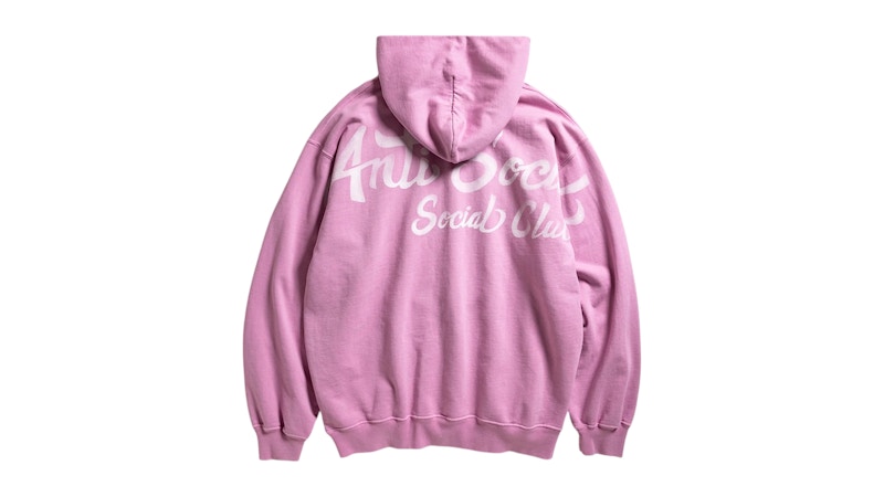 Anti Social Social Club Airbrushed Hoodie Pink