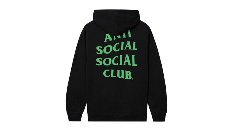 Anti Social Social Club Alien Hoodie Black
