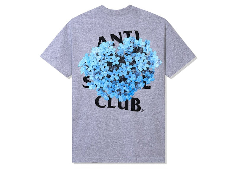 Anti Social Social Club All Rise Grey Tee Grey