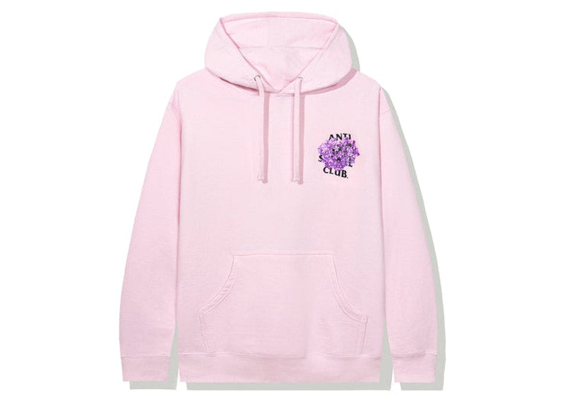 Anti Social Social Club All Rise Hoodie Pink
