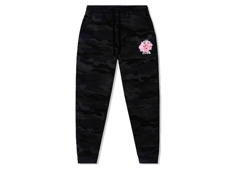 Anti Social Social Club All Rise Sweatpants Black