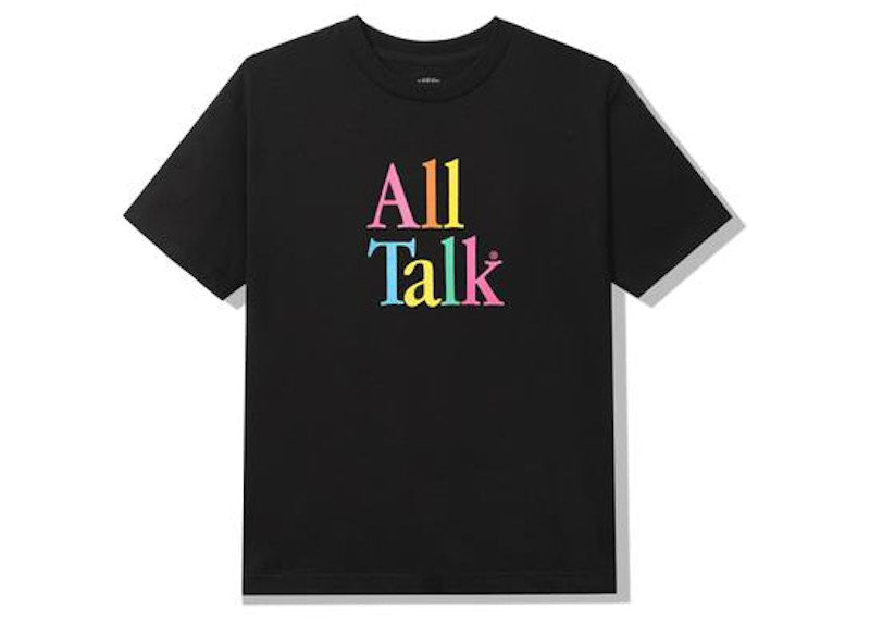 Anti Social Social Club All Talk Tee Black