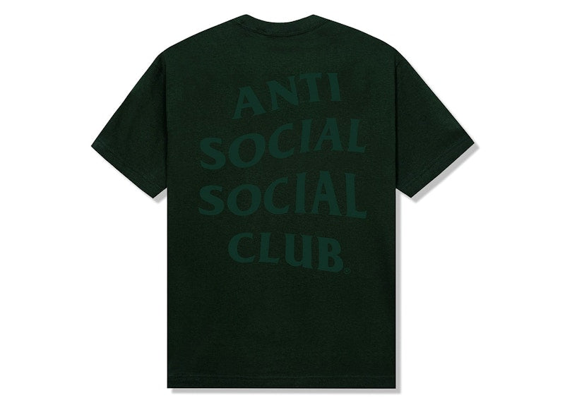 Anti Social Social Club Analogous Tee Forest Green