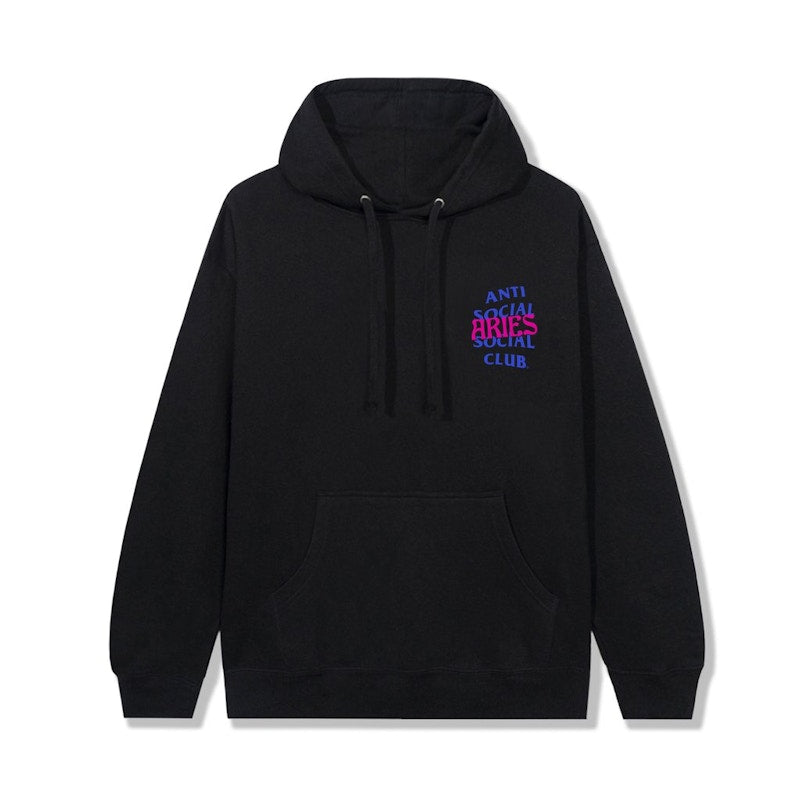 Anti Social Social Club Aries Hoodie Black