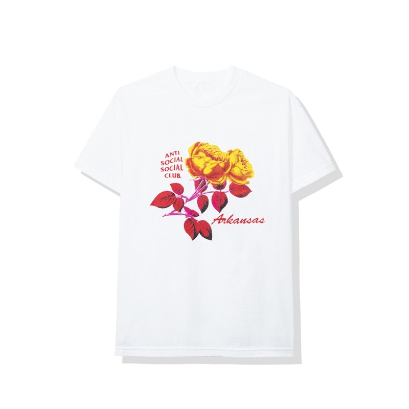 Anti Social Social Club Arkansas Tee White
