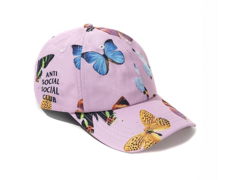 Anti Social Social Club Ashton Cap Pink