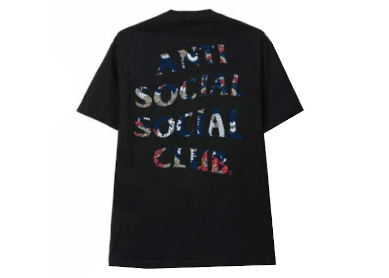 Anti Social Social Club Baika Tee Black