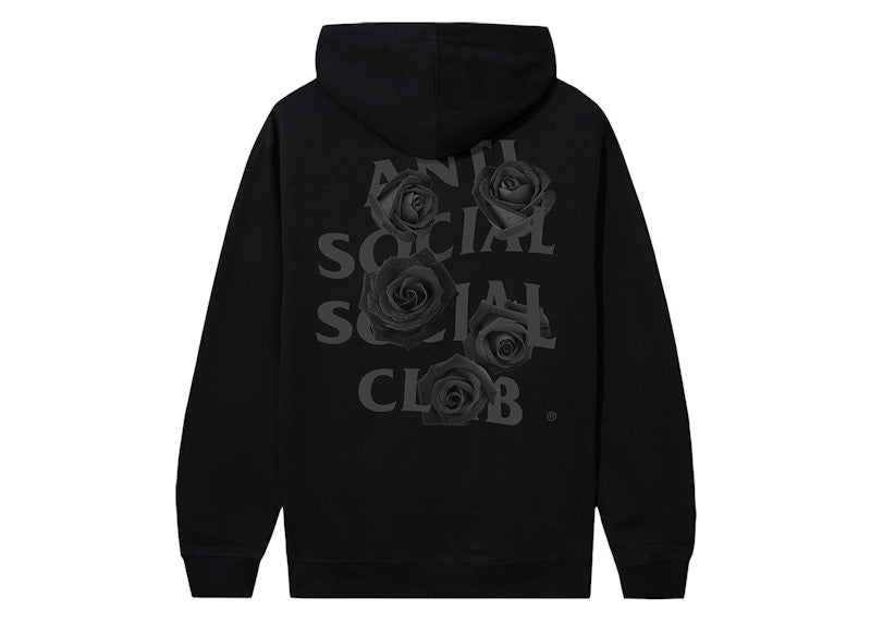 Anti Social Social Club Bat Emoji F&F Hoodie Royal/Black