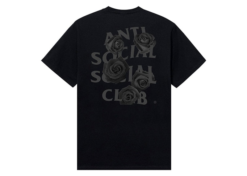 Anti Social Social Club Bat Emoji F&F Tee Royal/Black