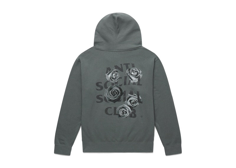 Anti Social Social Club Bat Emoji Hoodie Charcoal