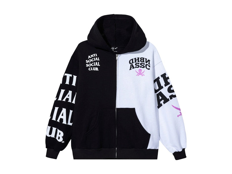 Anti Social Social Club Block Hoodie Black/Multi