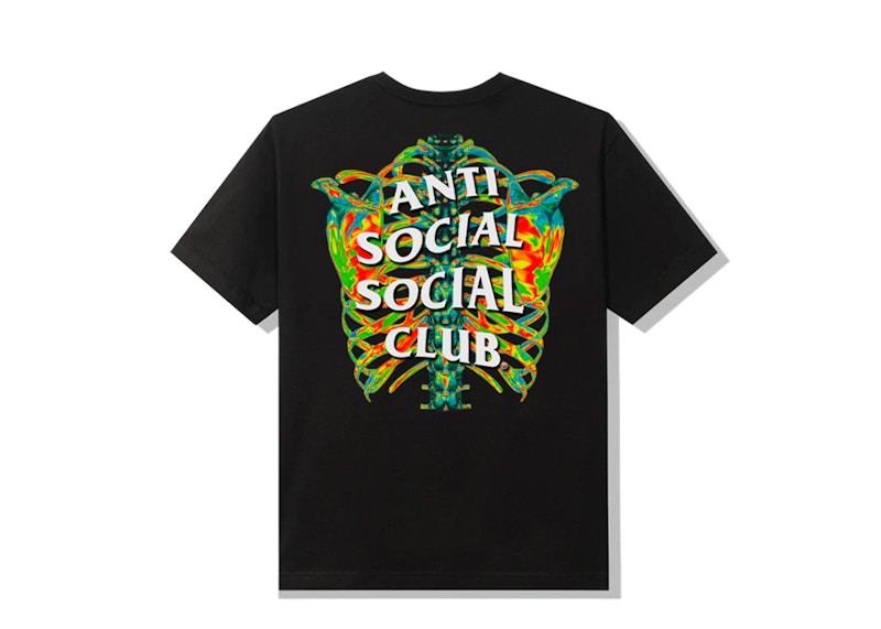 Anti Social Social Club Blow To The Chest T-shirt Black
