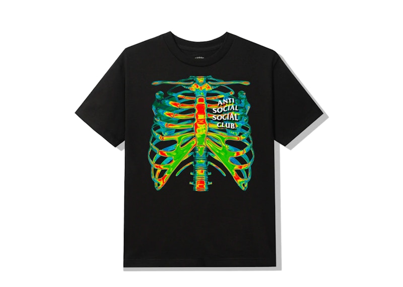 Anti Social Social Club Blow To The Chest T-shirt Black
