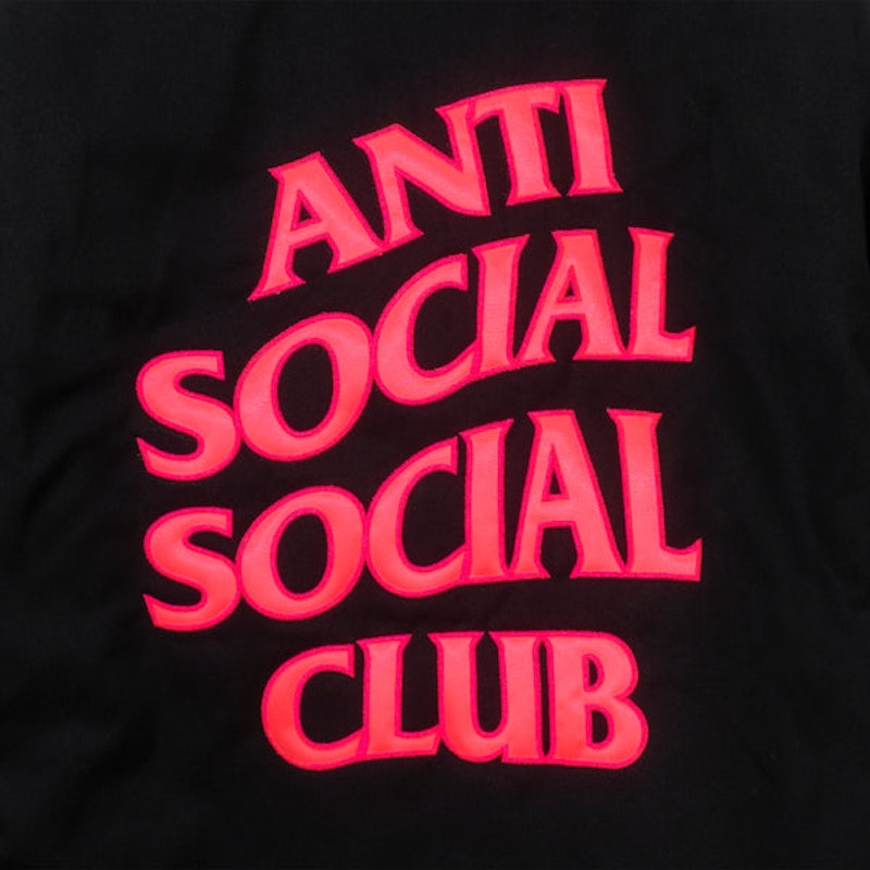 Anti Social Social Club Bold Truth Jacket Black