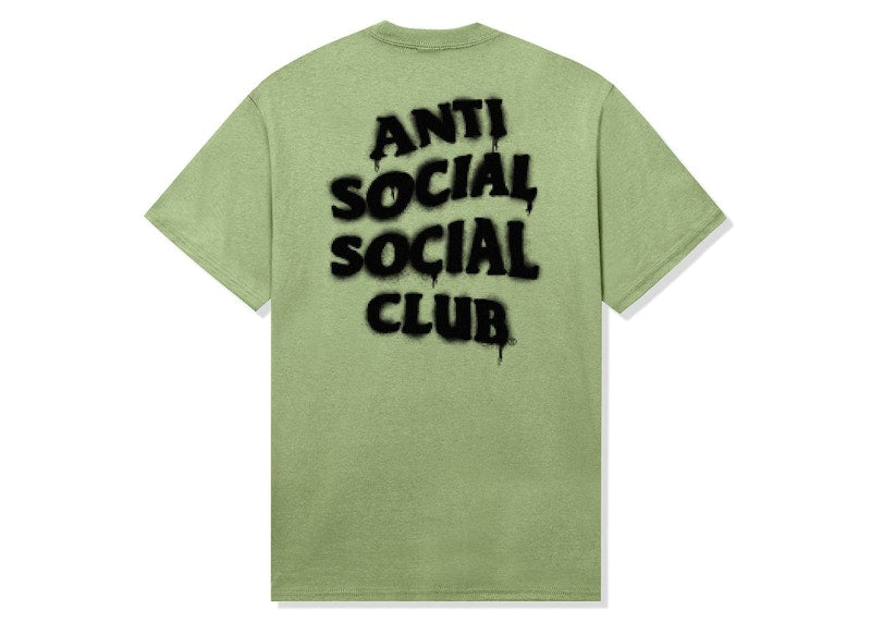 Anti Social Social Club Brun It Down Tee Pistachio