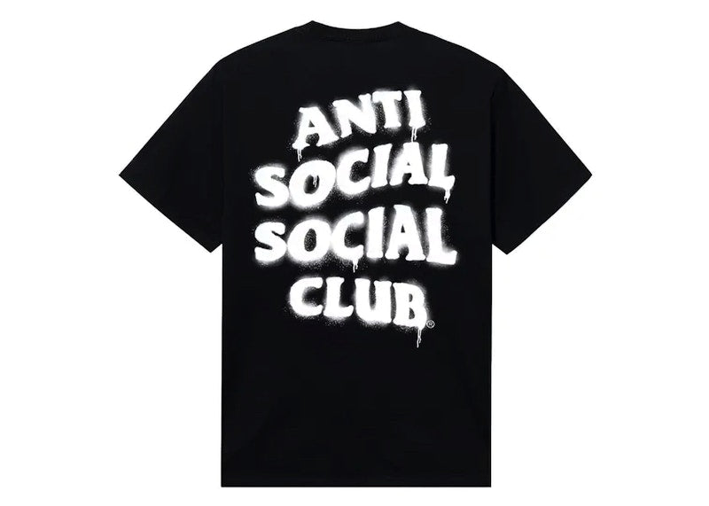 Anti Social Social Club Burn It Down Tee Black