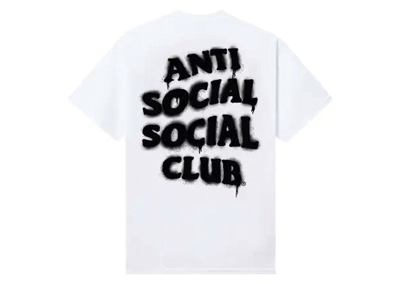 Anti Social Social Club Burn It Down Tee White