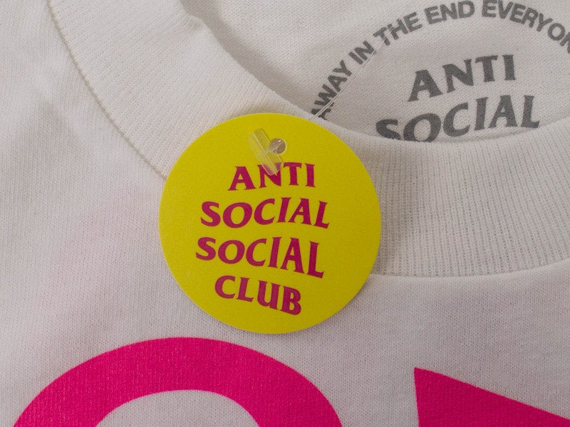 Anti Social Social Club CYA Get Weird T-shirt White
