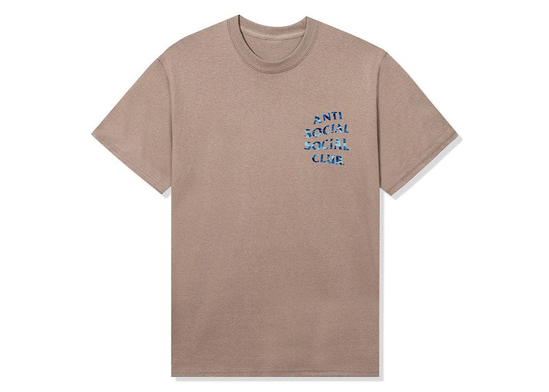 Anti Social Social Club Cancelled Again Tee Sand