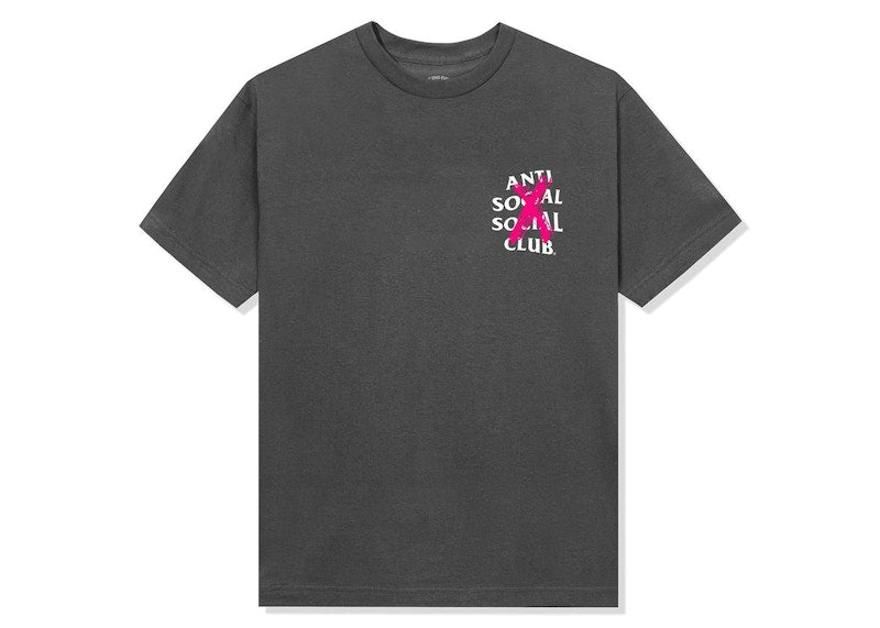 Anti Social Social Club Cancelled F&F Tee Grey