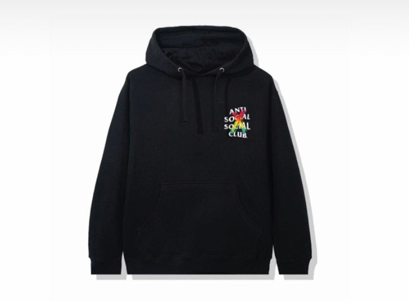 Anti Social Social Club Cancelled Hoodie Black