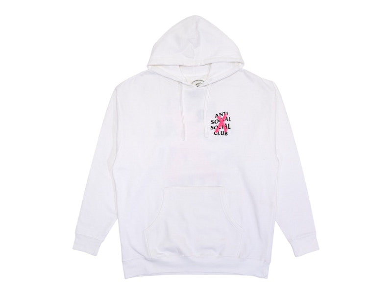 Anti Social Social Club Cancelled Hoodie White