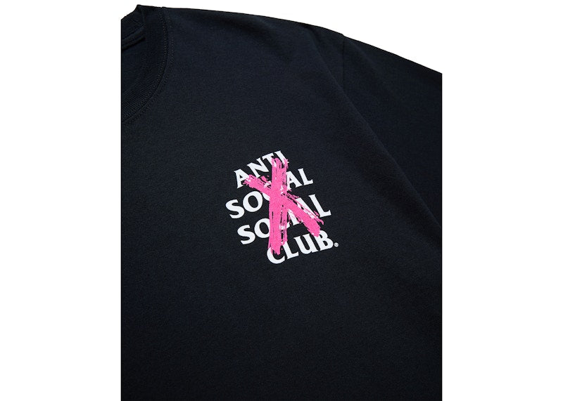 Anti Social Social Club Cancelled T-shirt Black