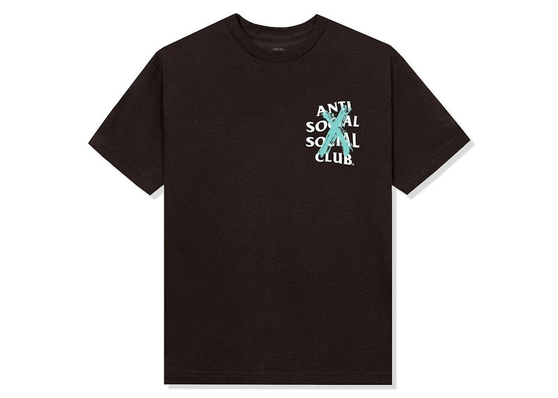 Anti Social Social Club Cancelled VIP Only Drop Tee Brown
