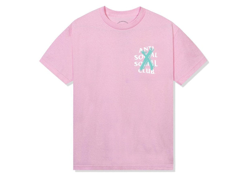 Anti Social Social Club Cancelled VIP Only Drop Tee Pink