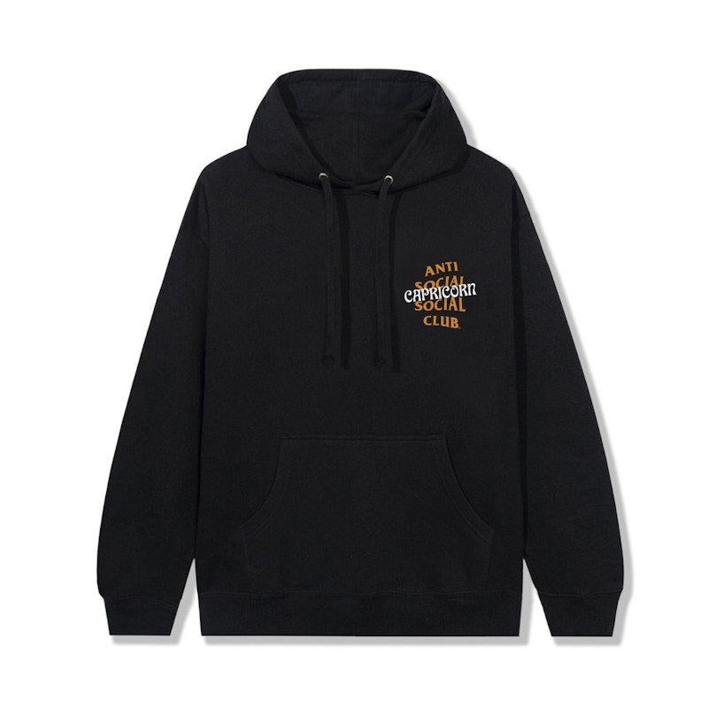 Anti Social Social Club Capricorn Hoodie Black