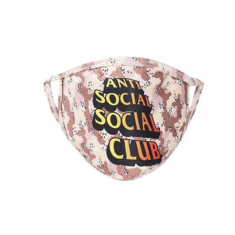 Anti Social Social Club Chocolate Chip Mask Chocolate Chip Camo