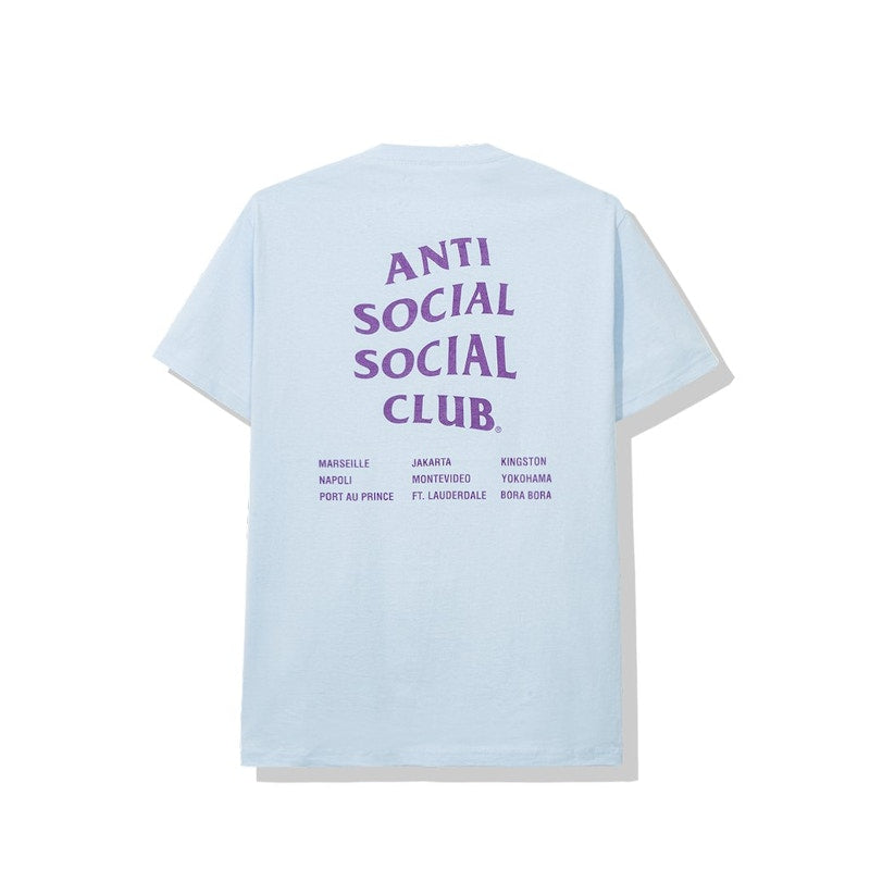Anti Social Social Club Club Med Tee Blue