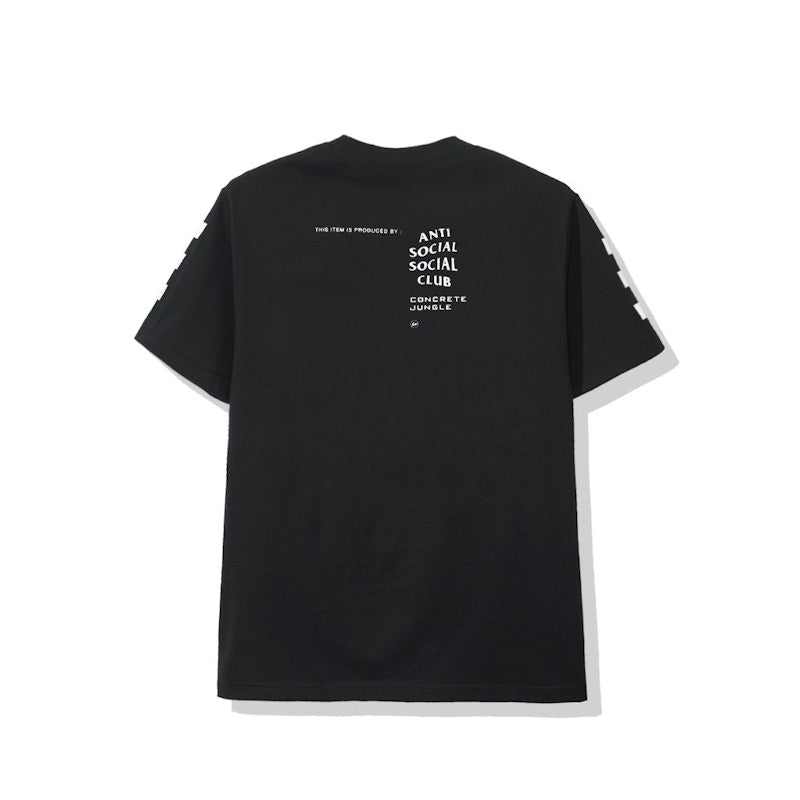 Anti Social Social Club Concrete Jungle Racing Team Tee (FW19) Black
