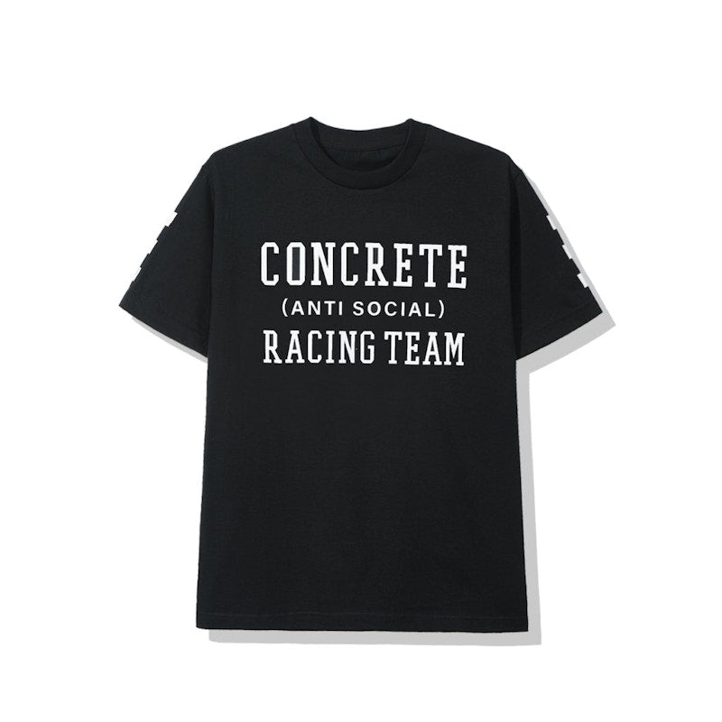 Anti Social Social Club Concrete Jungle Racing Team Tee (FW19) Black